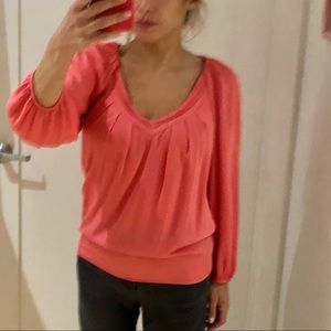 DVF Top. Coral size 0